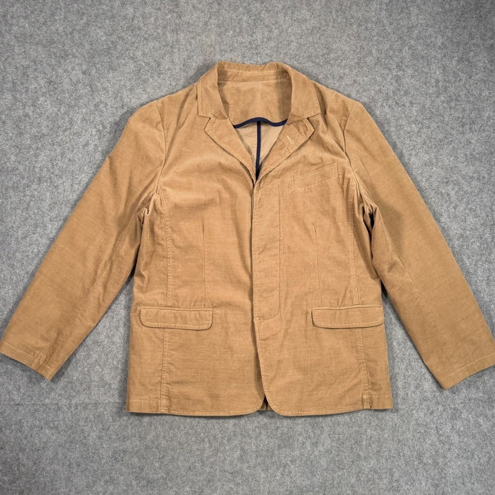 Mr.‎ Turk Trina Turk Camel Brown Soft Corduroy Blazer Jacket Men's Size 44